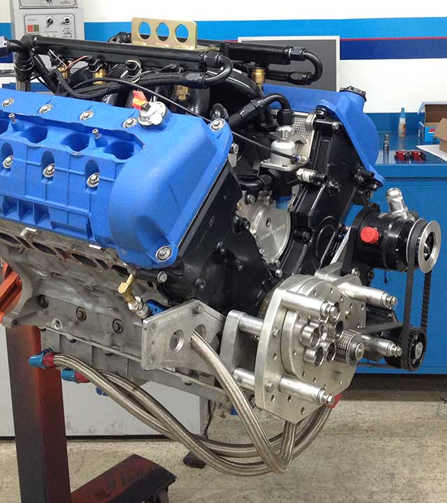 finished engine